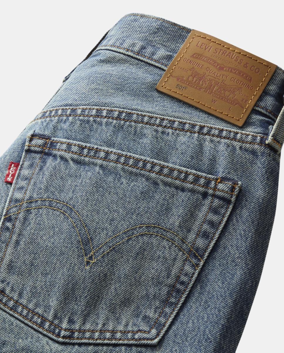 Jeans Straight 501® Jeans for Women Azul-7