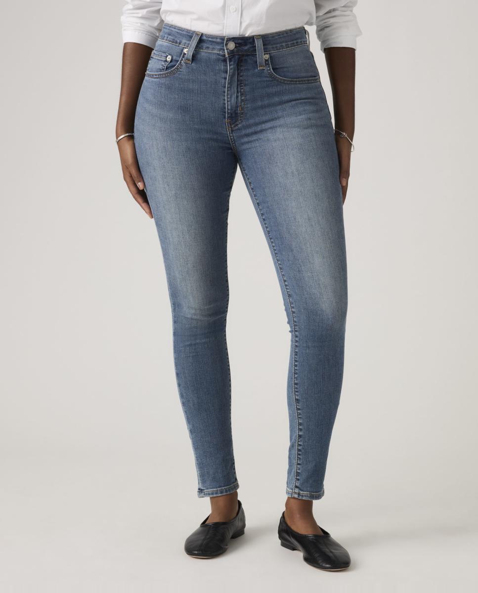 Jeans Skinny 721™ High Rise Skinny de Cintura Subida Azul-3