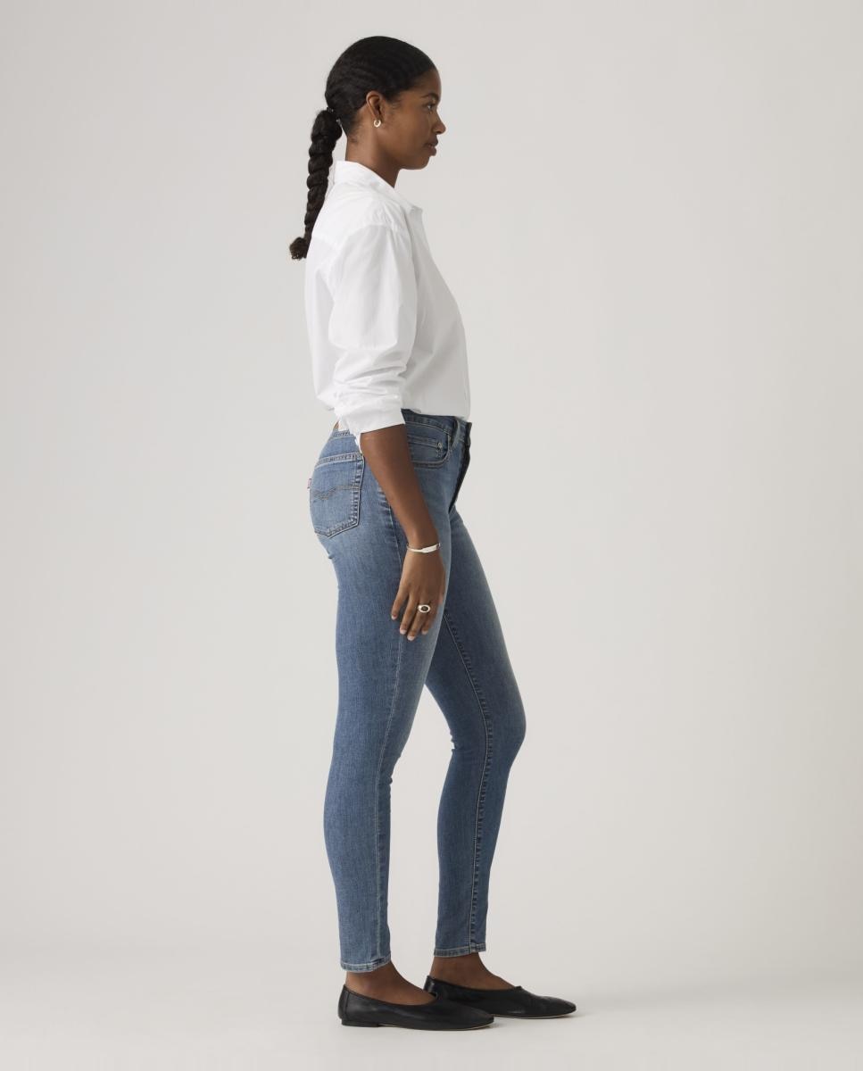 Jeans Skinny 721™ High Rise Skinny de Cintura Subida Azul-4