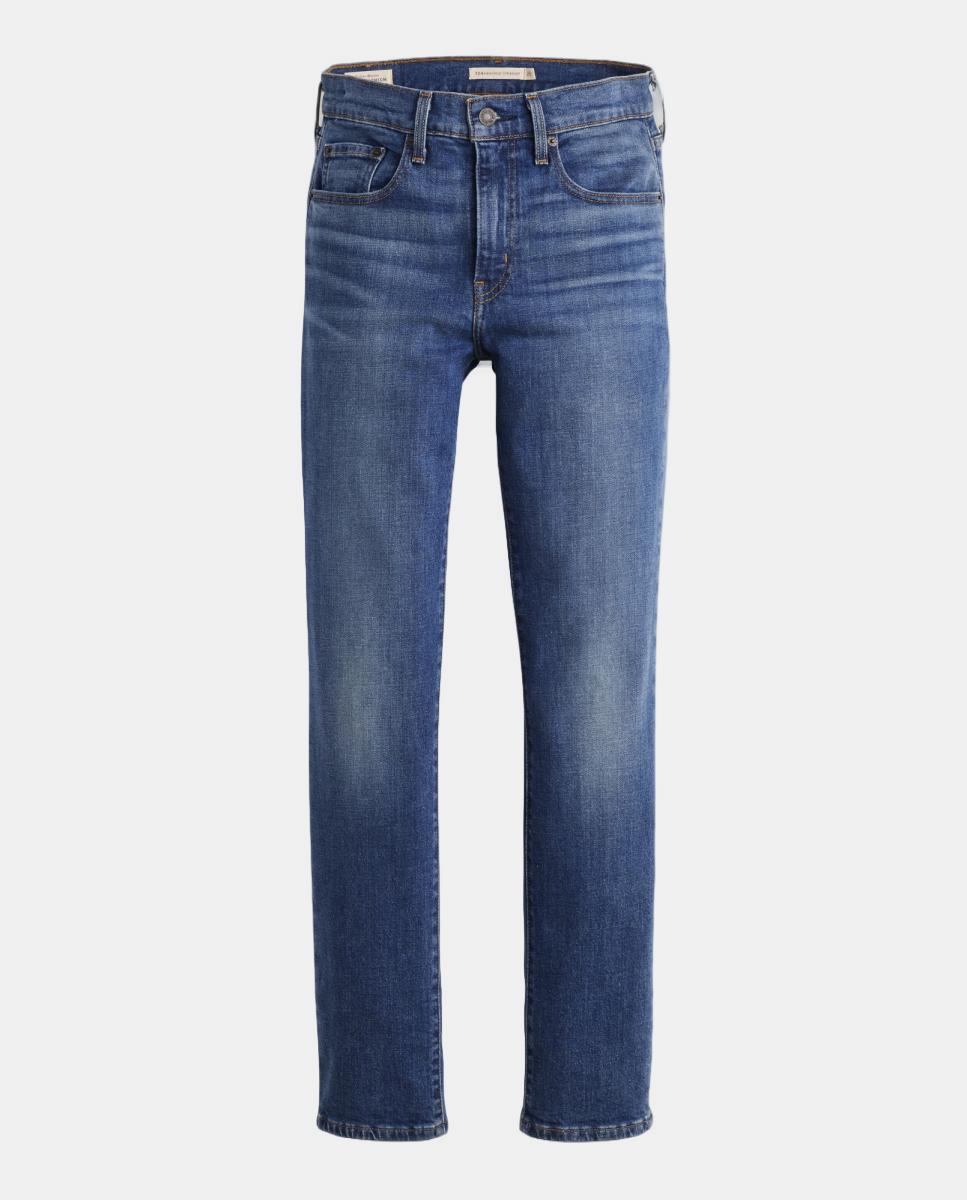 Jeans Straight 724™ High Rise de Cintura Subida Azul-5