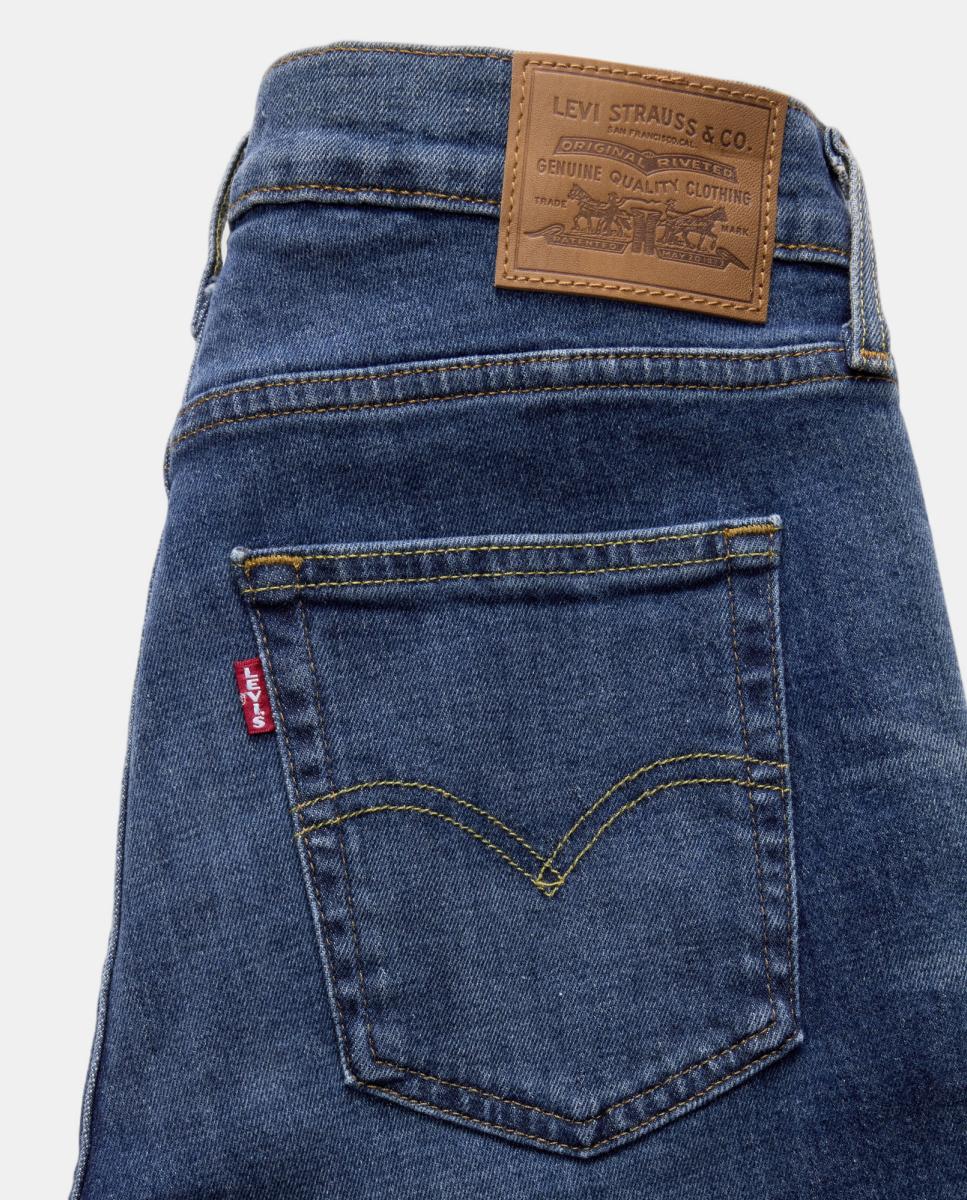 Jeans Straight 724™ High Rise de Cintura Subida Azul-6