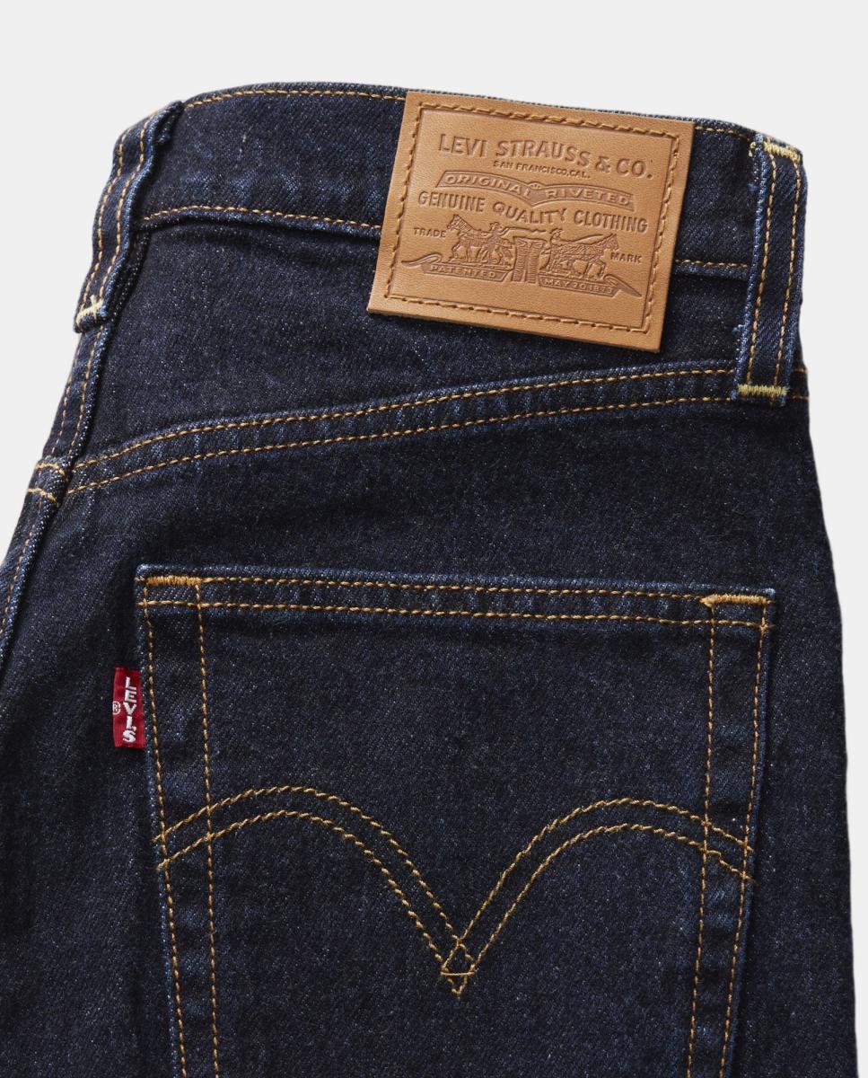 Vaquero recto Ribcage? Full Lenght de de mujer tiro alto - Levi's - Azul índigo Azul índigo-6