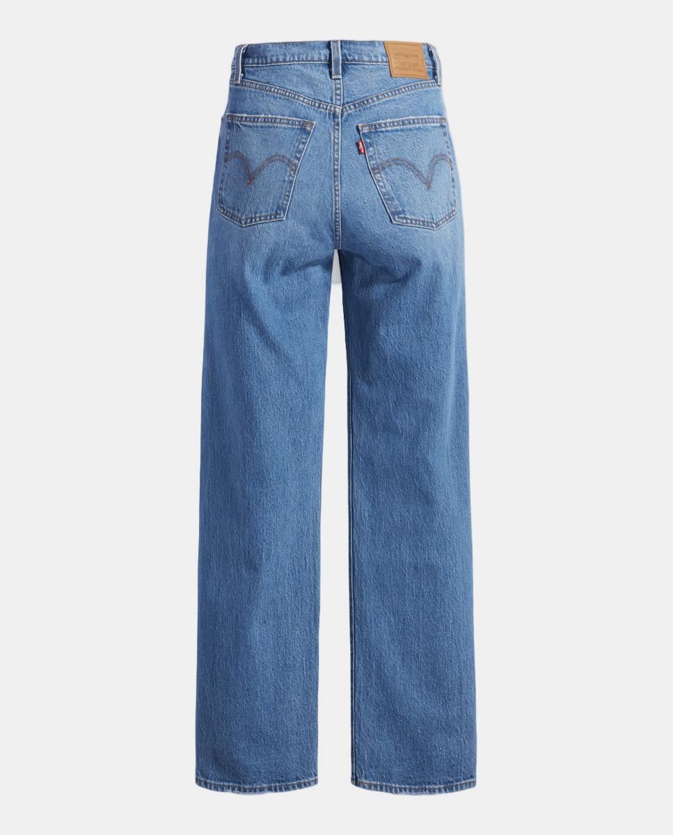 Vaquero recto Ribcage? Full Lenght de de mujer tiro alto - Levi's - Azul Azul-8
