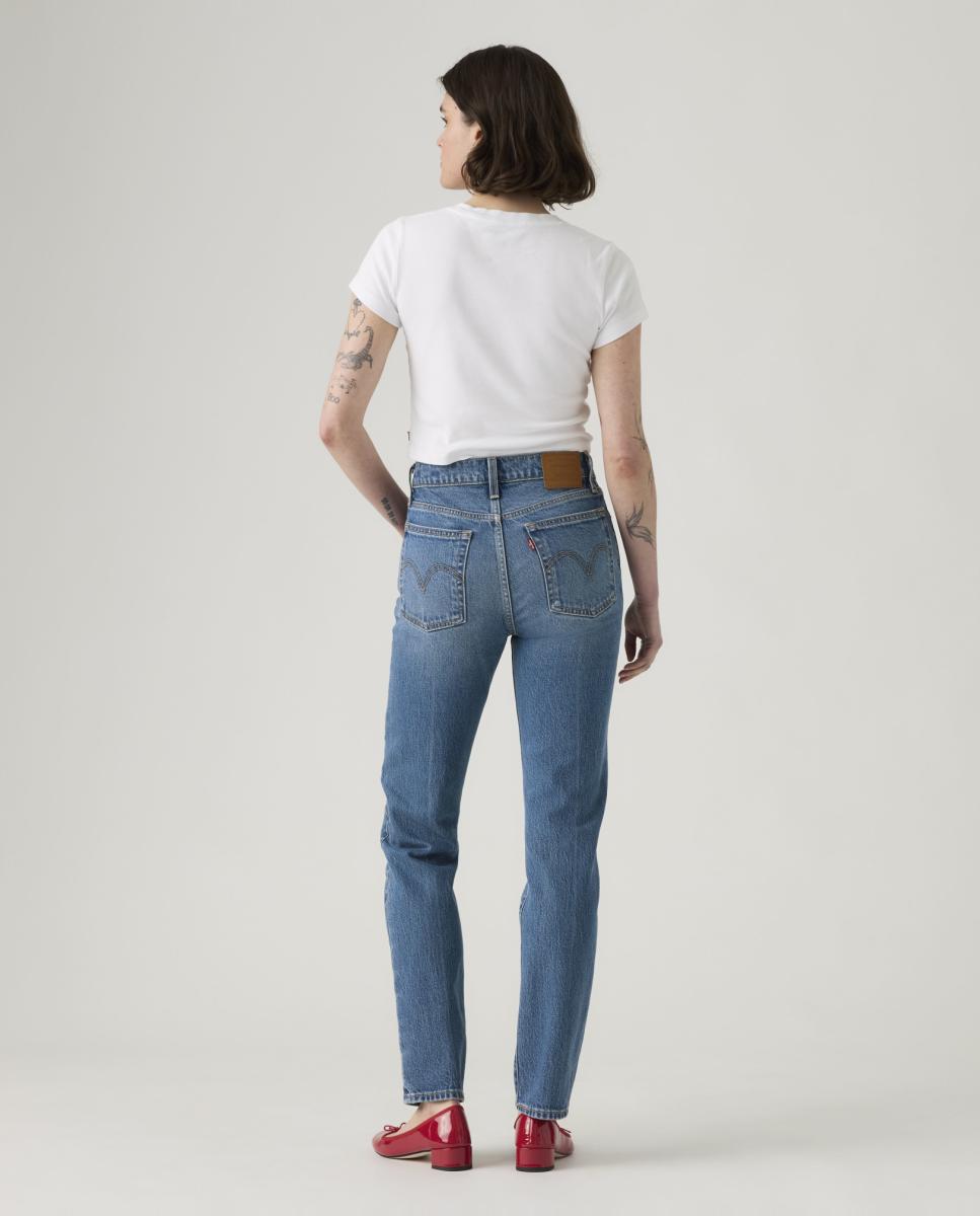 Jeans Slim Wedgie Azul-2