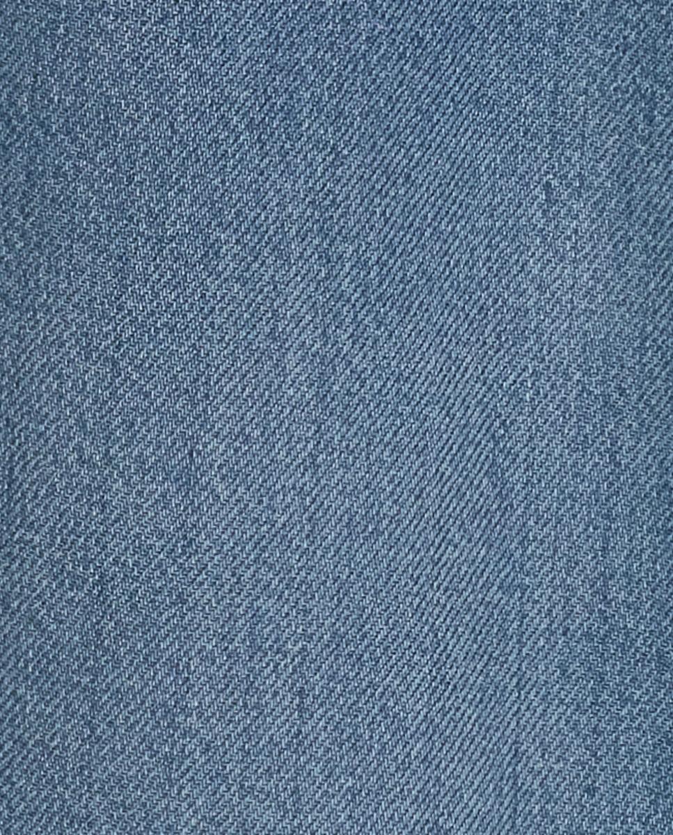 Calça de ganga de senhora Azul-3