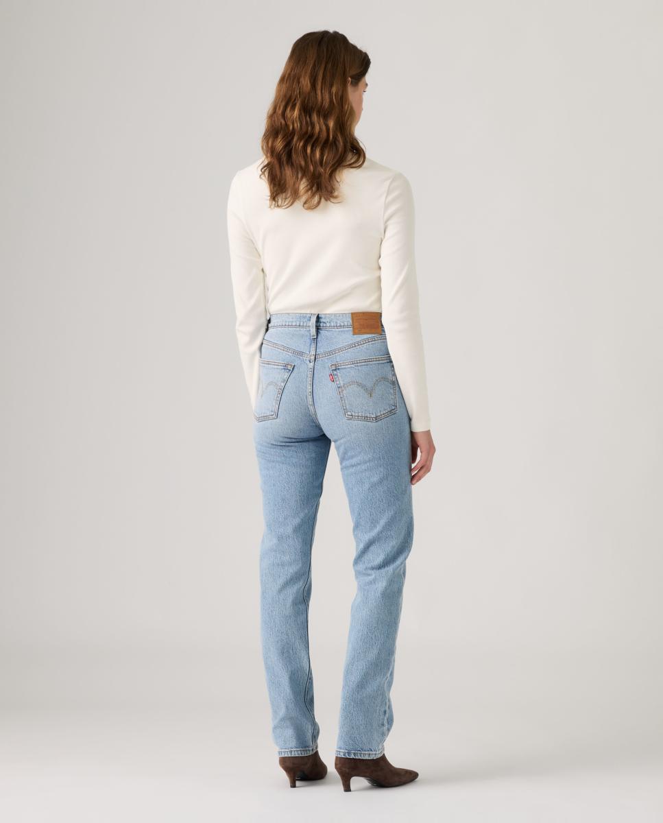 Jeans Straight 501® Jeans for Women Azul-claro-2