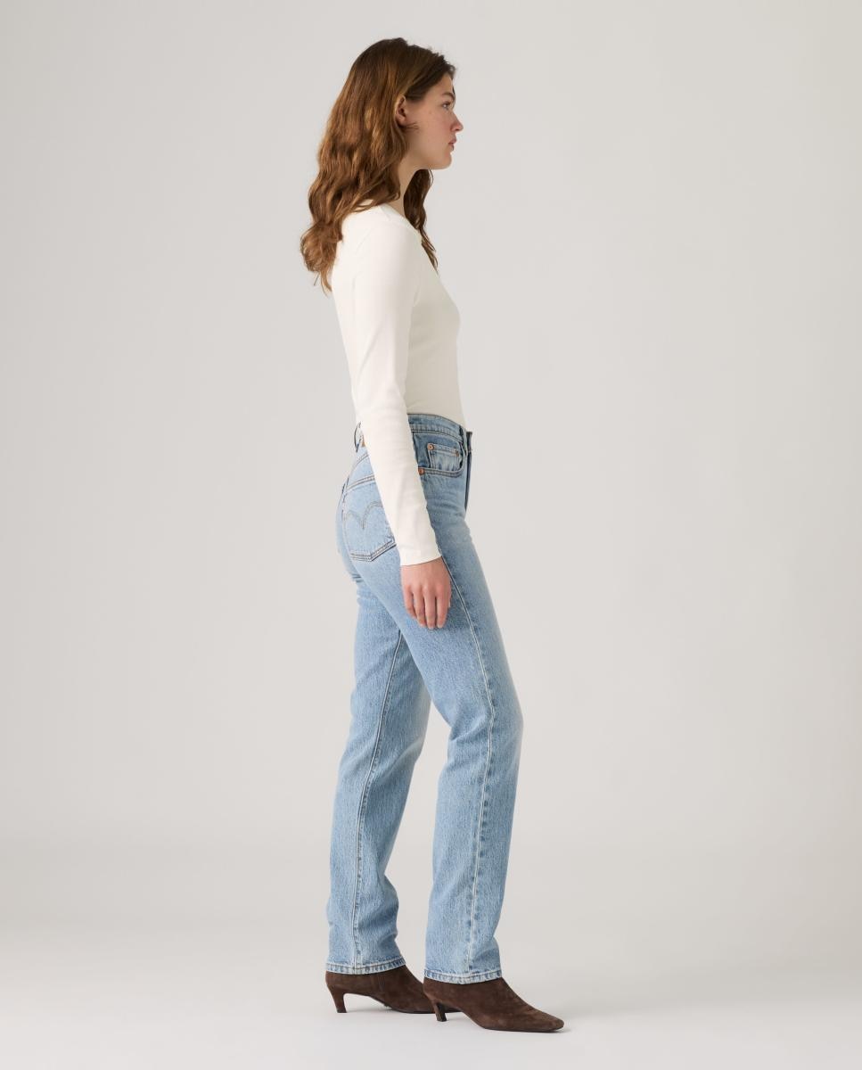 Jeans Straight 501® Jeans for Women Azul-claro-5