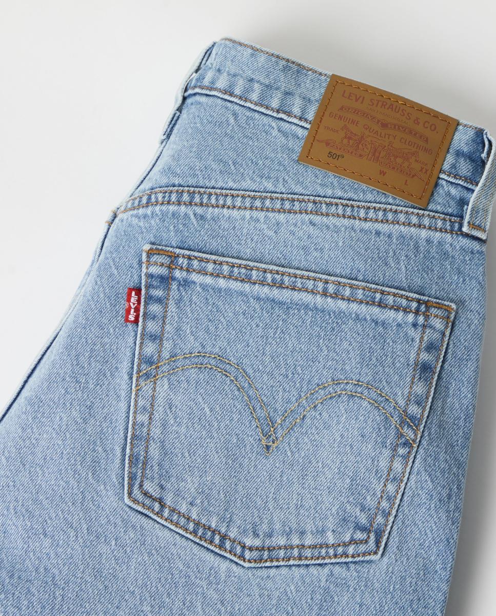 Jeans Straight 501® Jeans for Women Azul-claro-7