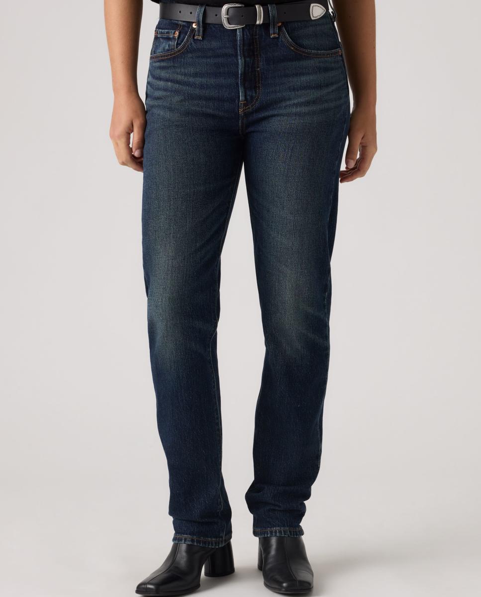 Jeans Straight 501® Jeans for Women Azul-marinho-3