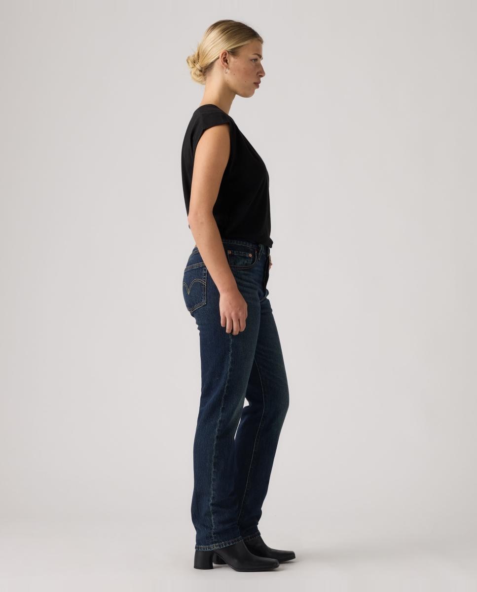 Jeans Straight 501® Jeans for Women Azul-marinho-5
