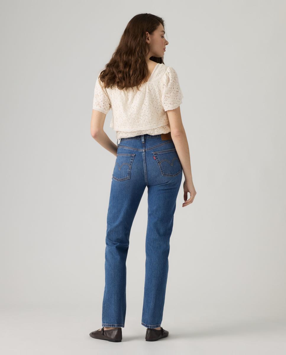 Jeans Straight 501® Jeans for Women Azul-2