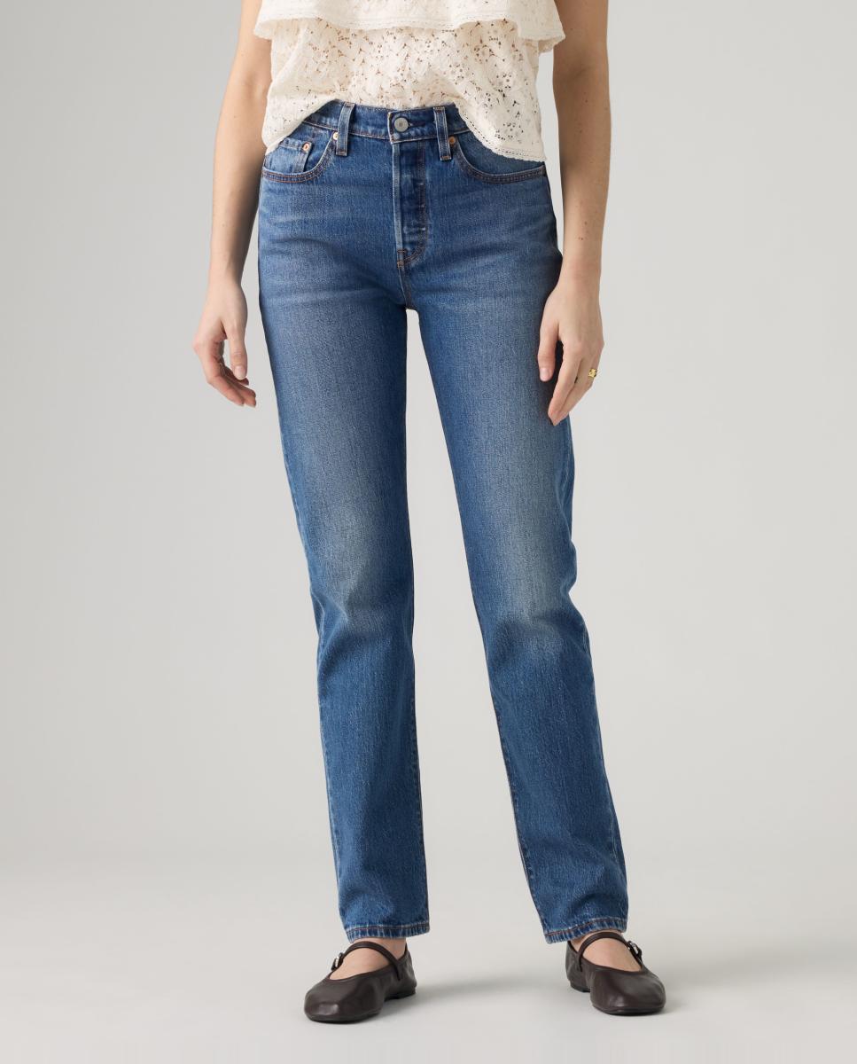 Jeans Straight 501® Jeans for Women Azul-3