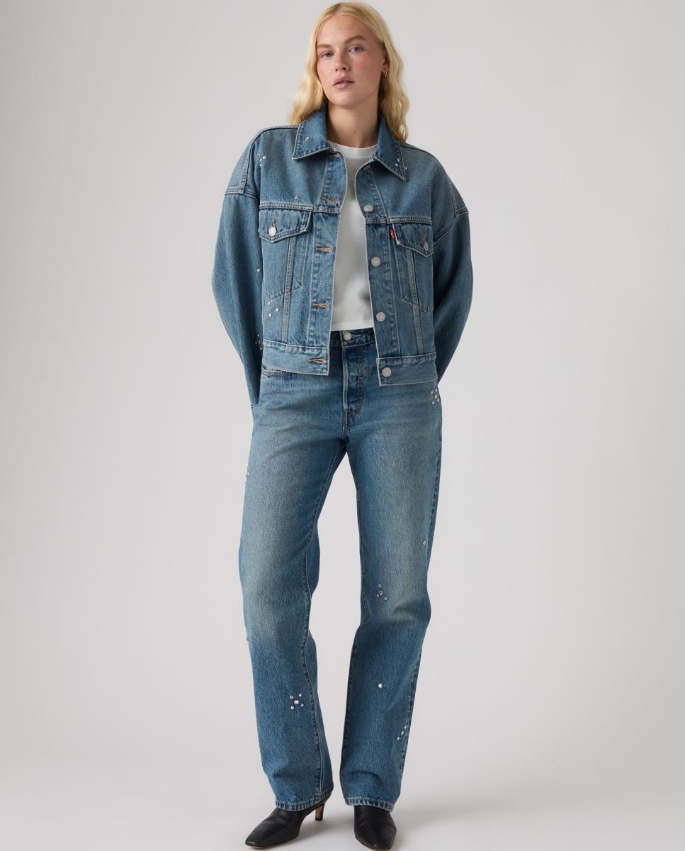 Jeans Straight 501® 90s Azul-4