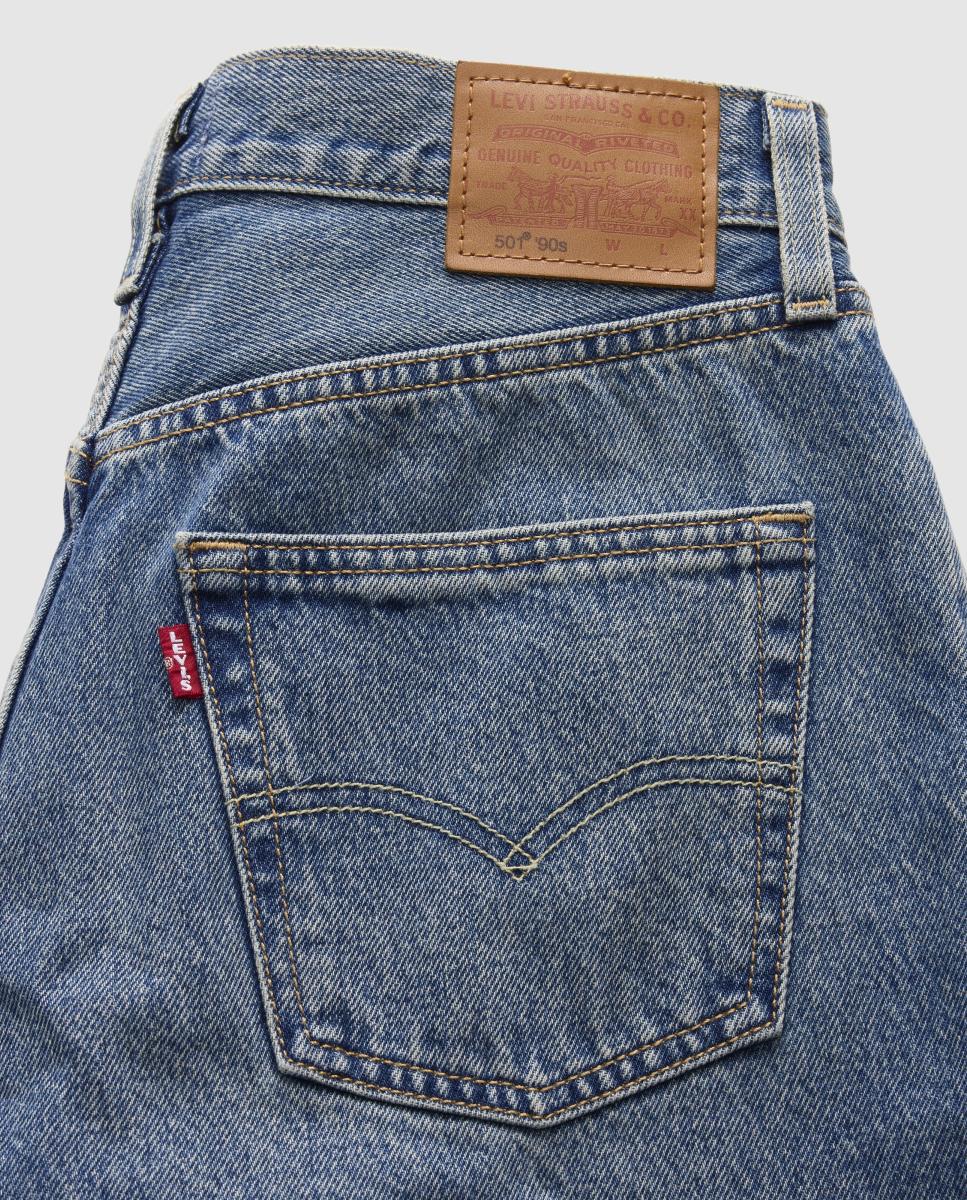 Jeans Straight 501® 90s Azul-7
