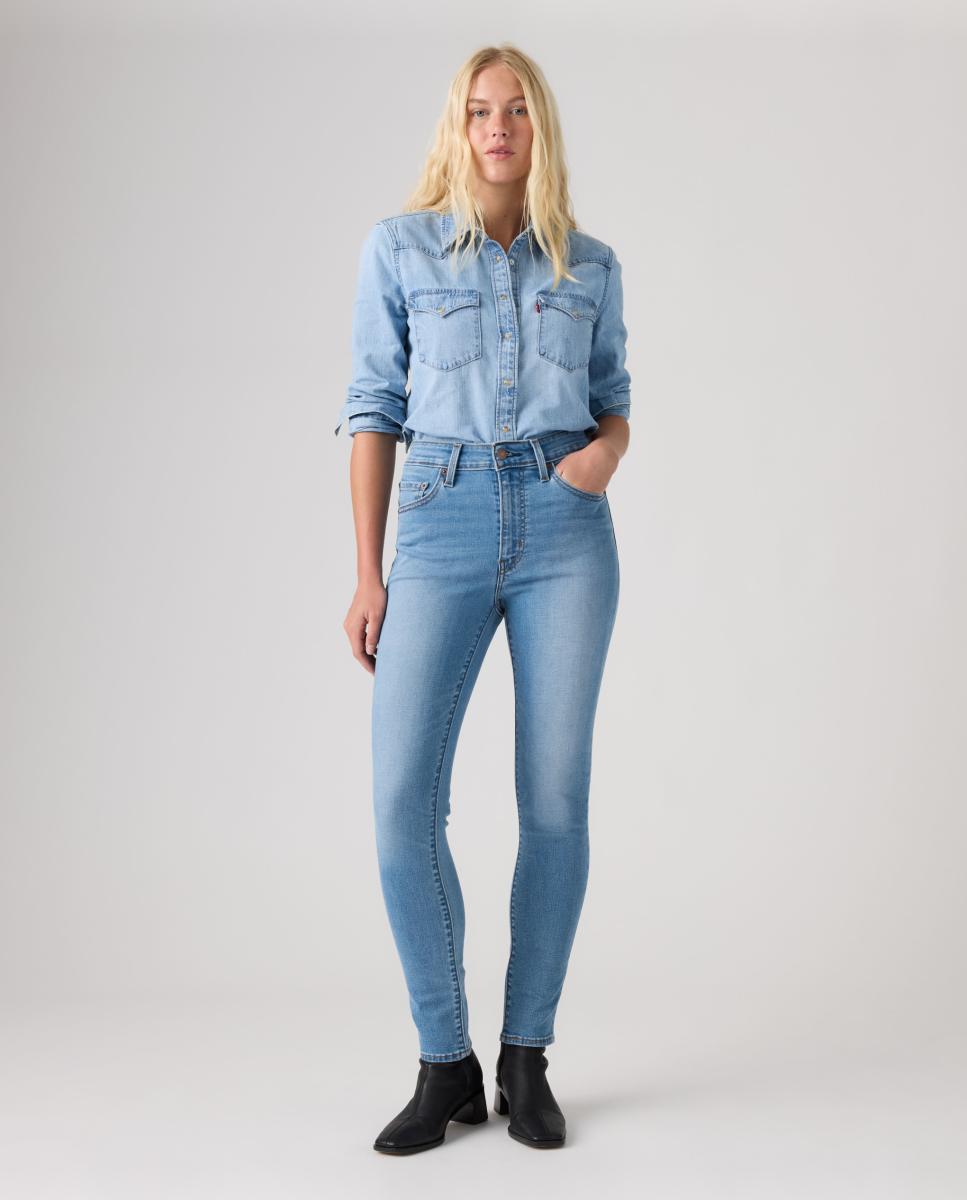 Imagem 0 de Jeans Skinny 721? High Rise com Cintura Subida