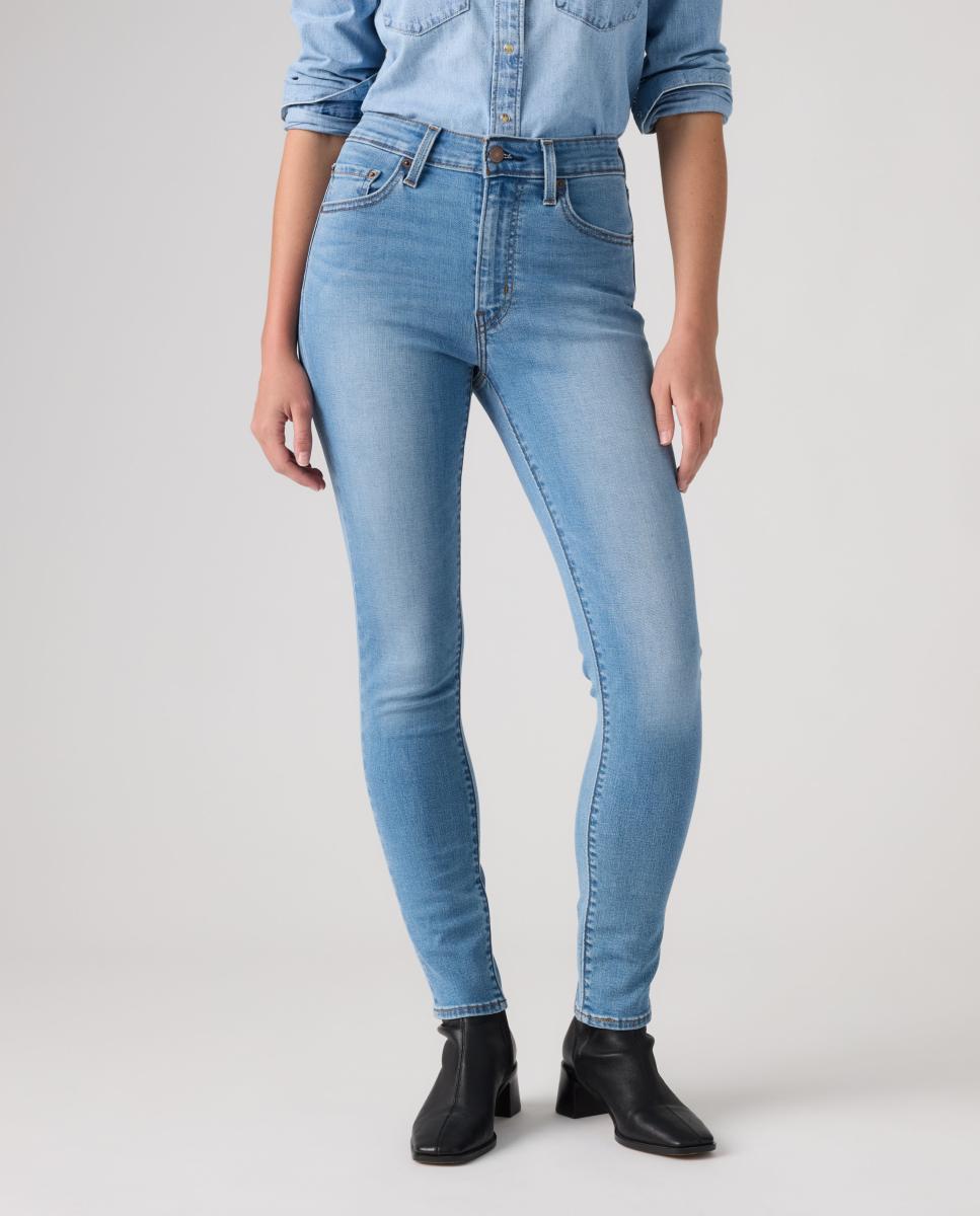 Jeans Skinny 721? High Rise com Cintura Subida Azul-3