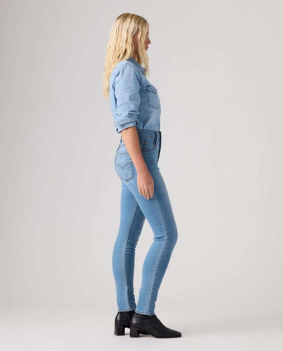 Jeans Skinny 721? High Rise com Cintura Subida Azul-5