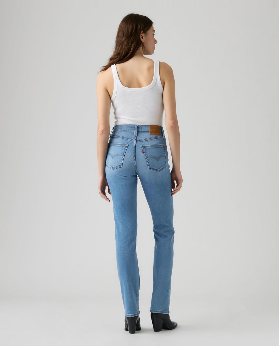Imagen 2 de Vaquero pitillo 722? High Rise Slim de mujer tiro alto - Levi's - Azul Azul