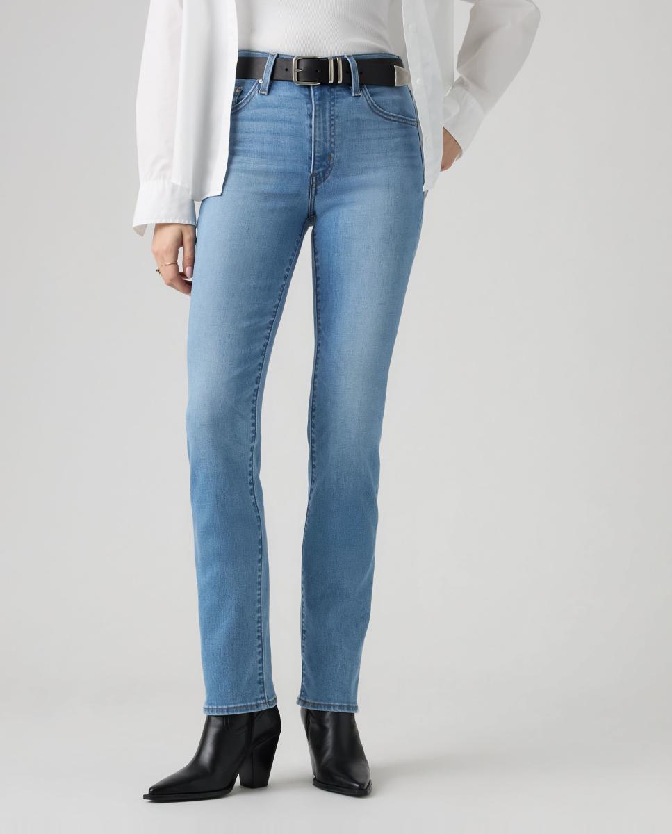 Imagen 3 de Vaquero pitillo 722? High Rise Slim de mujer tiro alto - Levi's - Azul Azul