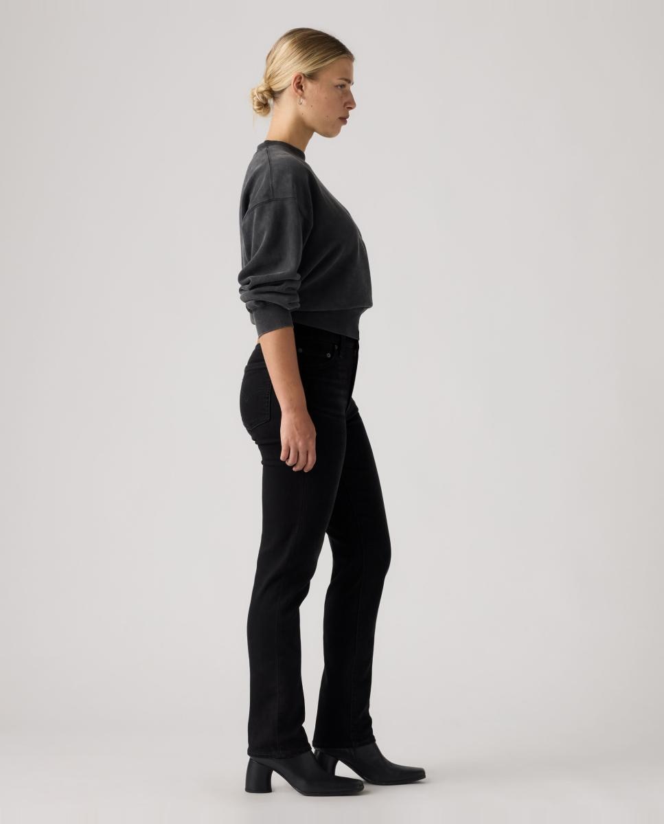 Jeans Skinny 722? High Rise Slim com Cintura Subida Cinzento-escuro-5
