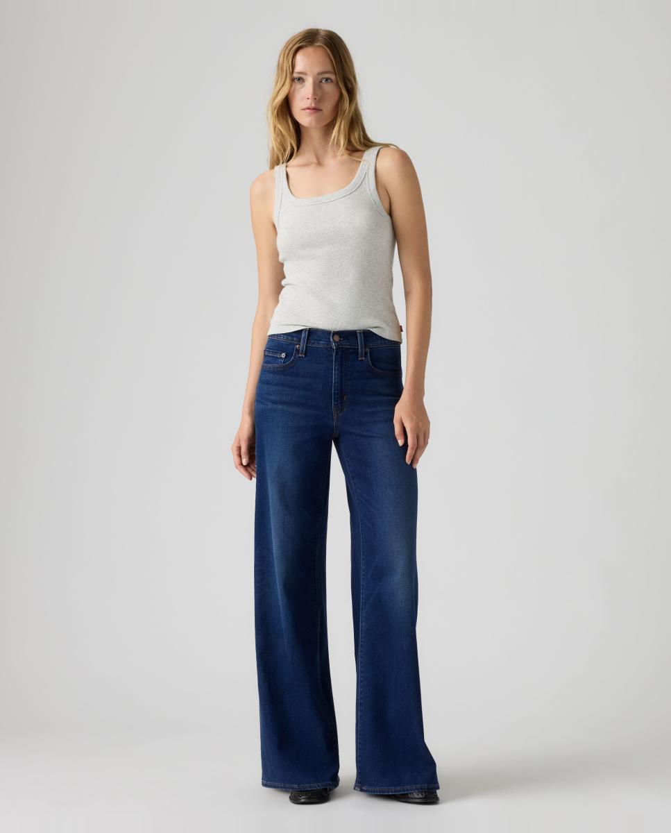 Imagem 0 de Jeans Straight 728? High Rise Wide Leg