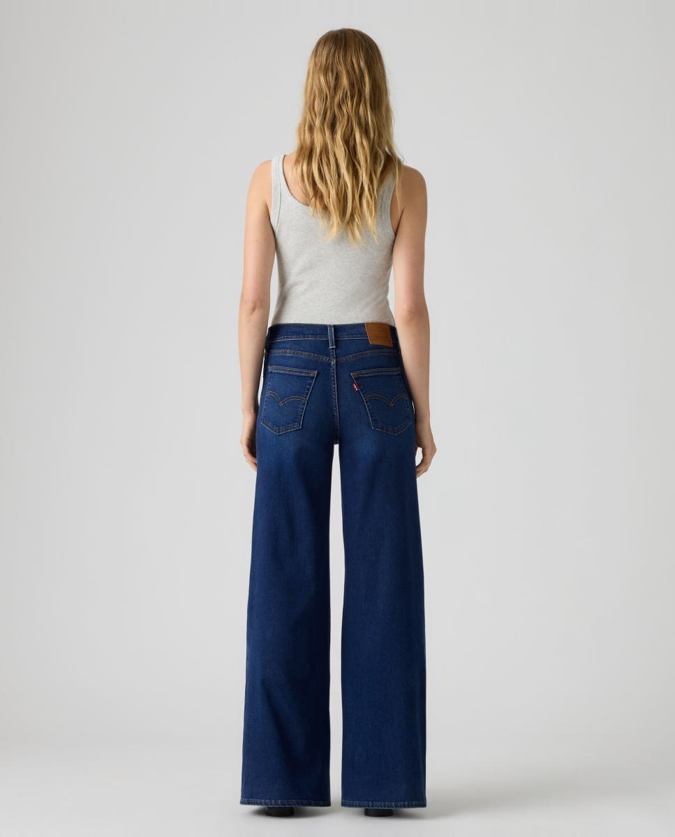 Jeans Straight 728? High Rise Wide Leg Azul-índigo-2