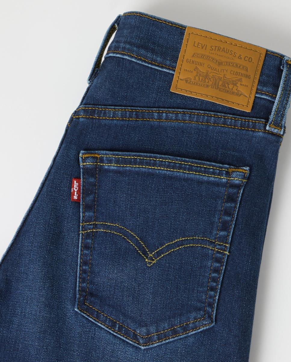 Jeans Straight 728? High Rise Wide Leg Azul-índigo-7