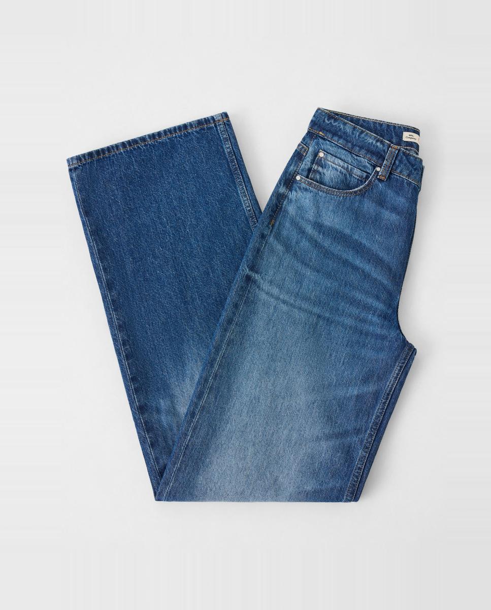 Vaqueros largo de mujer - Guess - Azul Azul-8