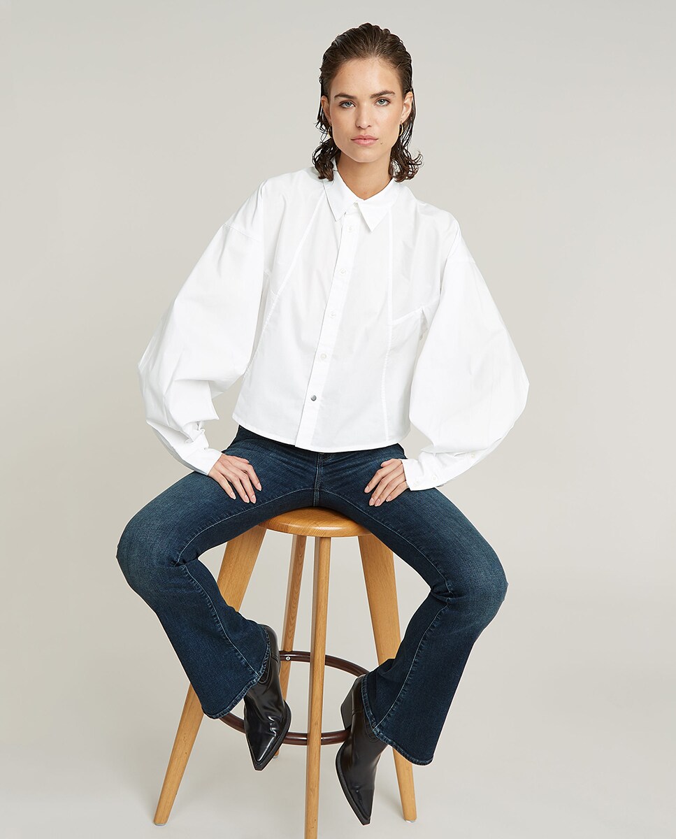 Camisa Balloon Branco-4