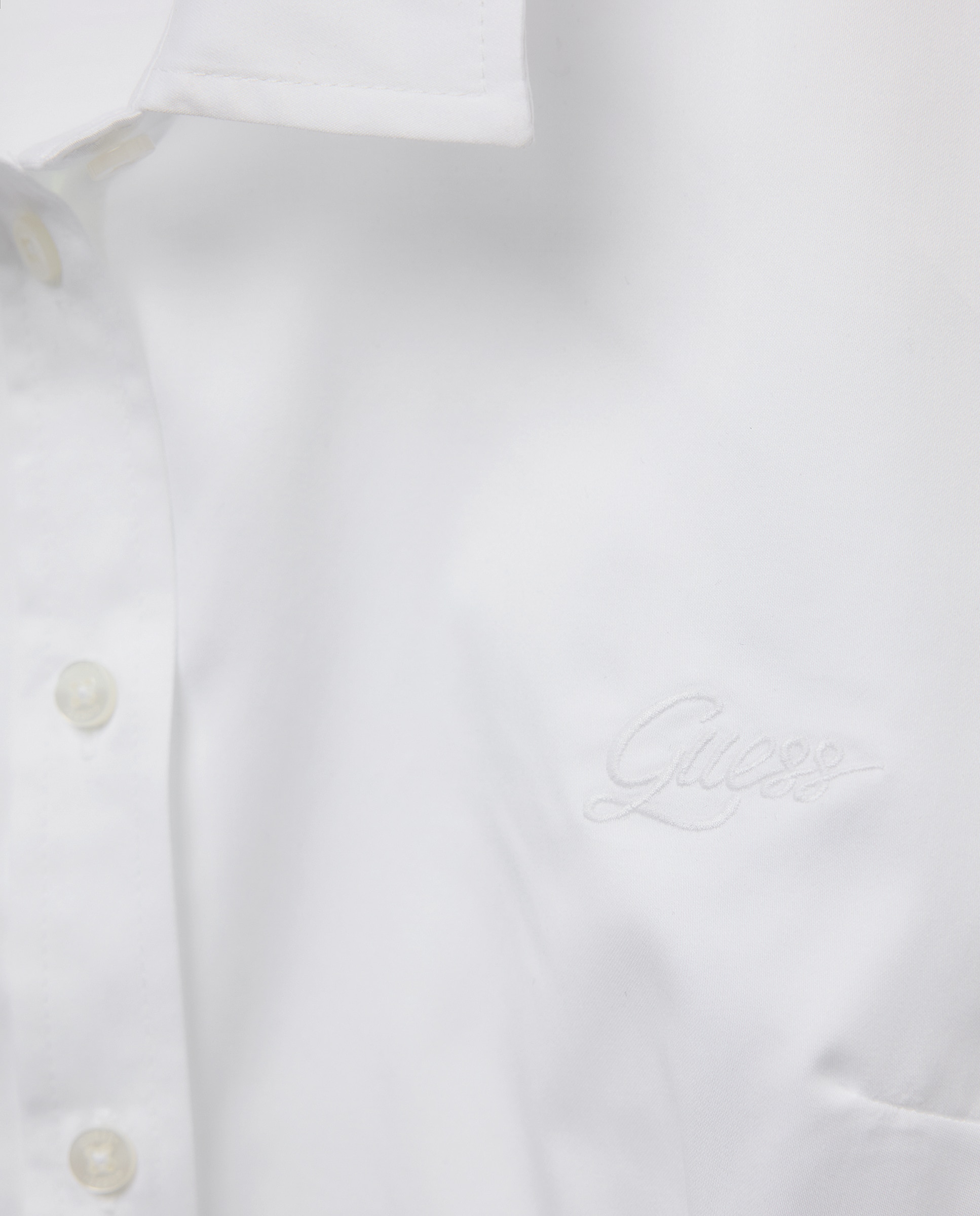 Camisa de manga comprida Branco-2