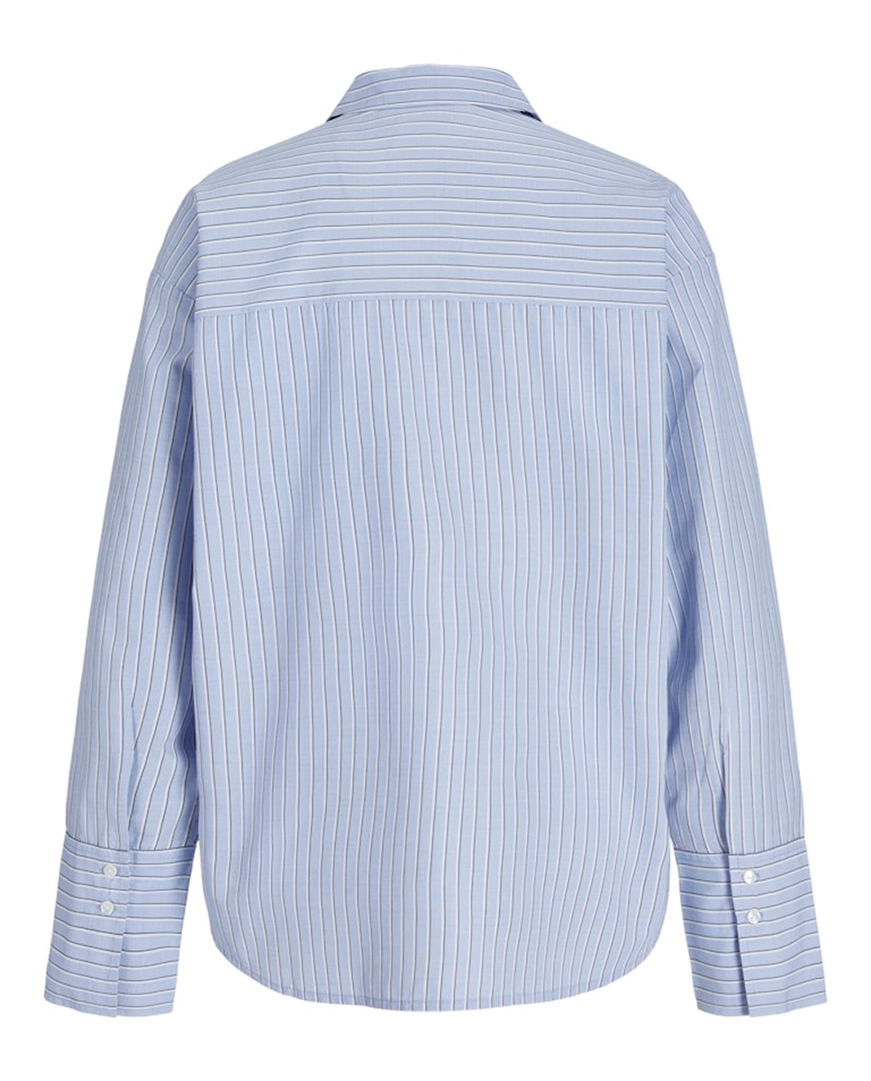 Camisa de Popelina Azul-6