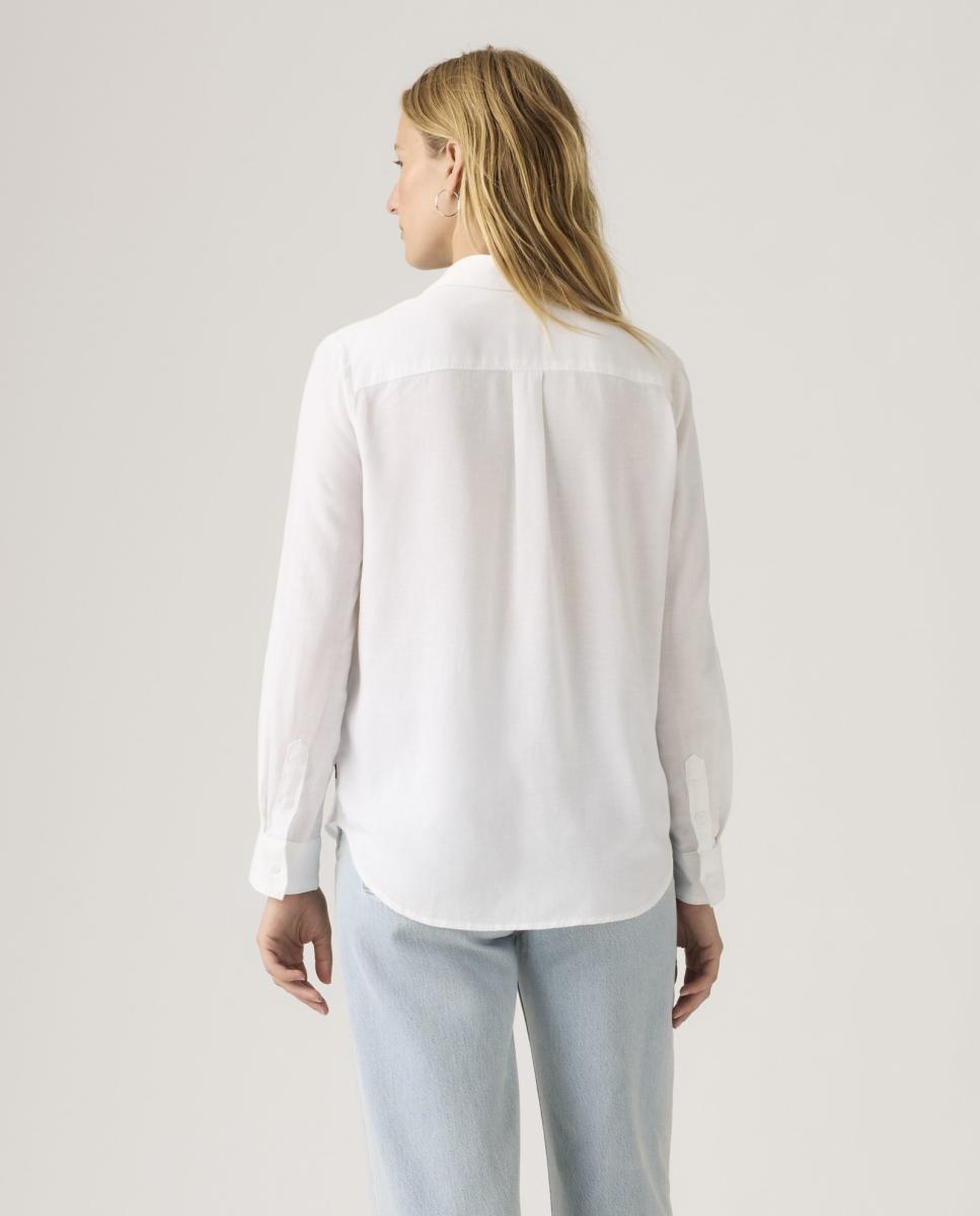 Camisa de mujer de manga larga - Levi's - Blanco Blanco-2