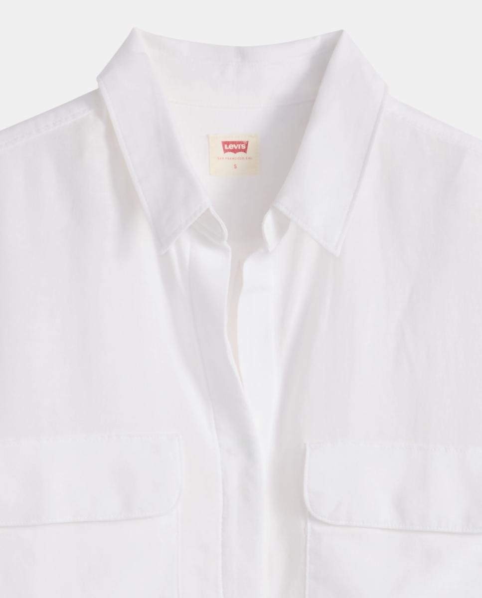 Camisa de mujer de manga larga - Levi's - Blanco Blanco-6