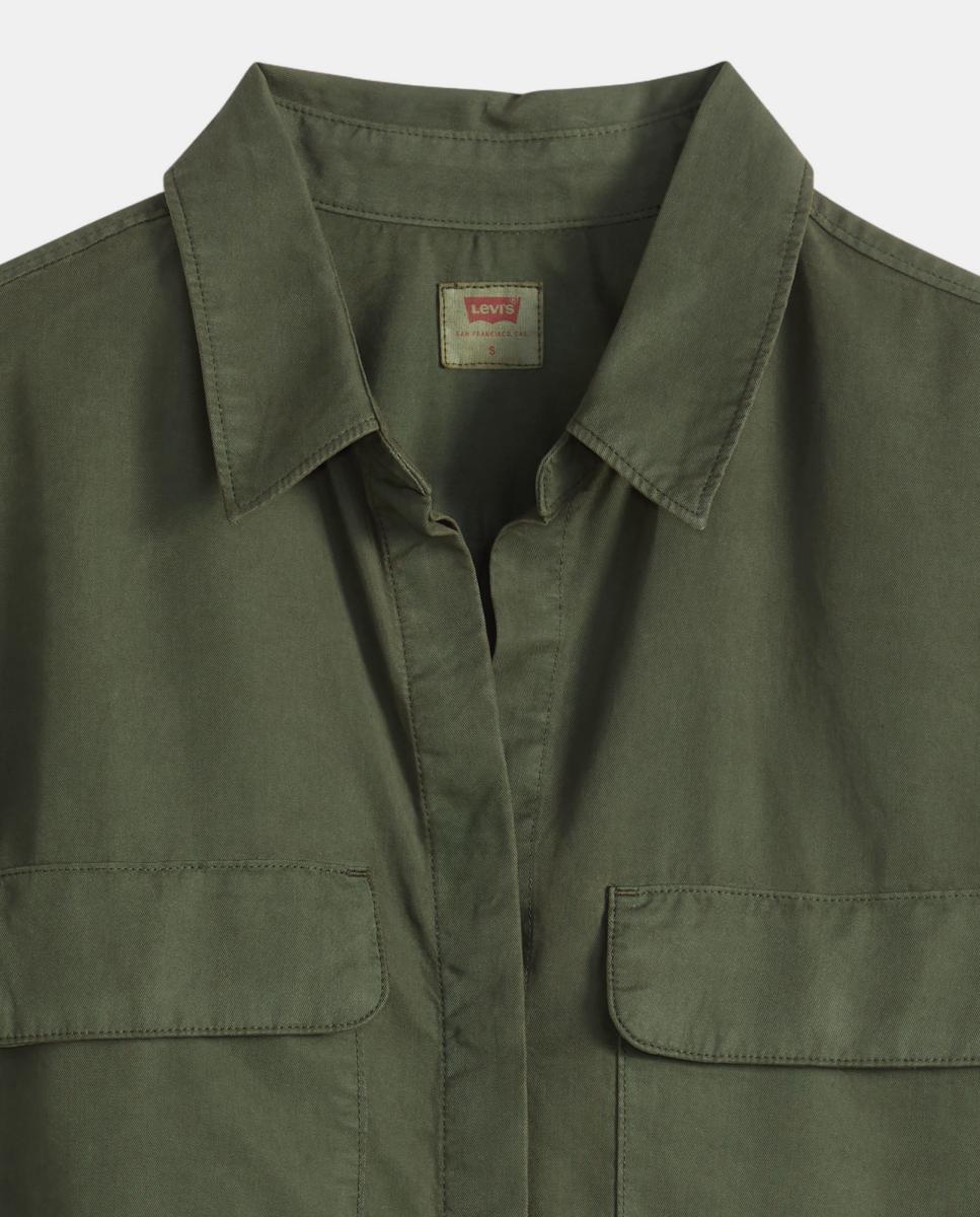 Camisa de mujer de manga larga - Levi's - Verde Verde-6
