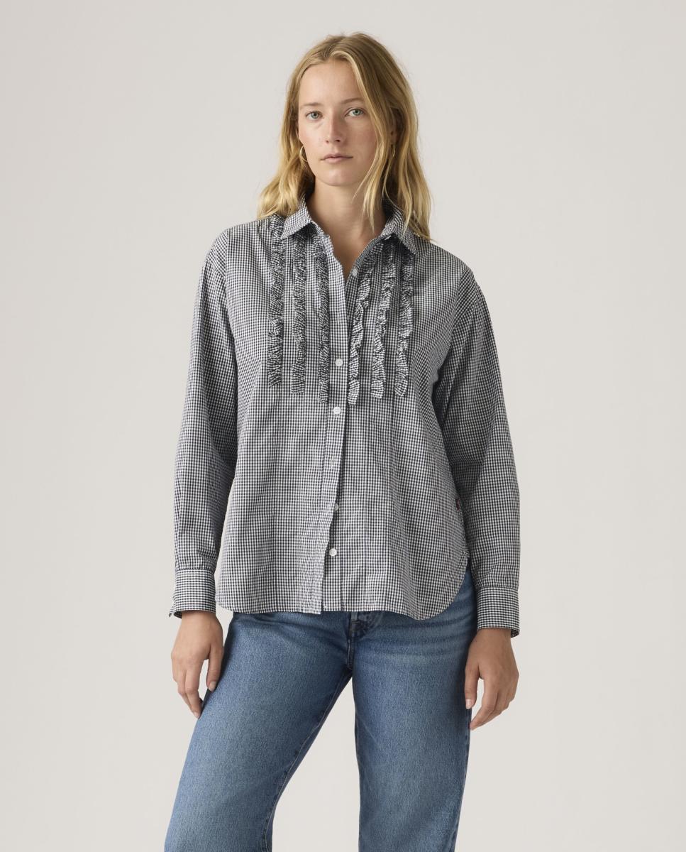 Imagem 0 de Camisa de mulher com manga comprida
