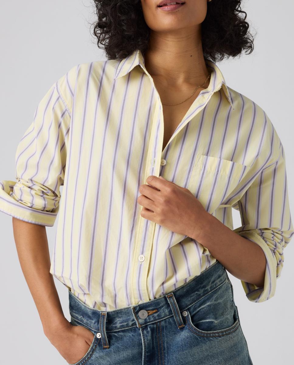 Camisa de mujer de manga larga - Levi's - Amarillo Amarillo-3
