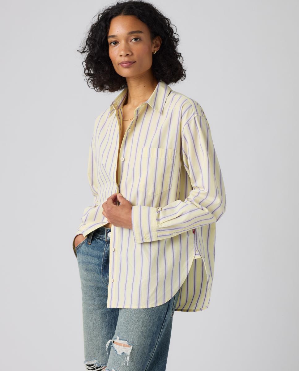 Camisa de mujer de manga larga - Levi's - Amarillo Amarillo-4