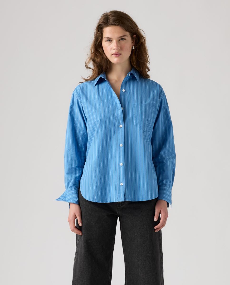 Camisa de mujer de manga larga - Levi's - Azul Azul-1