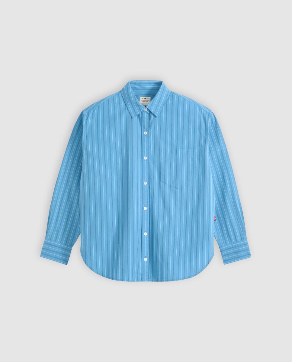 Camisa de mujer de manga larga - Levi's - Azul Azul-5