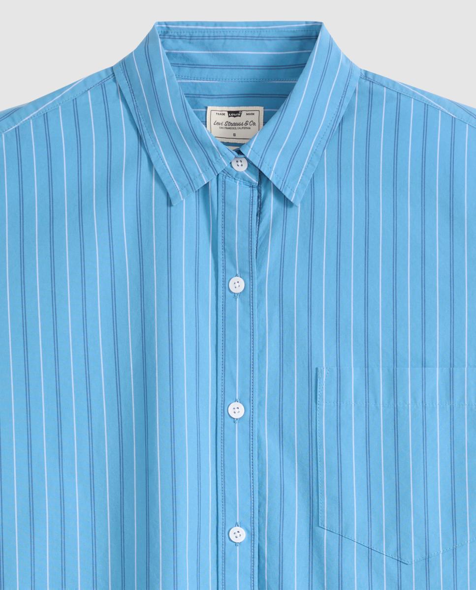 Camisa de mujer de manga larga - Levi's - Azul Azul-6