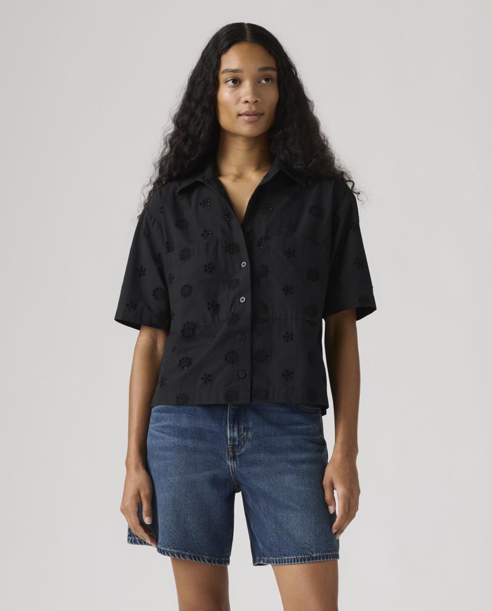 Imagem 0 de Camisa de mulher com manga curta