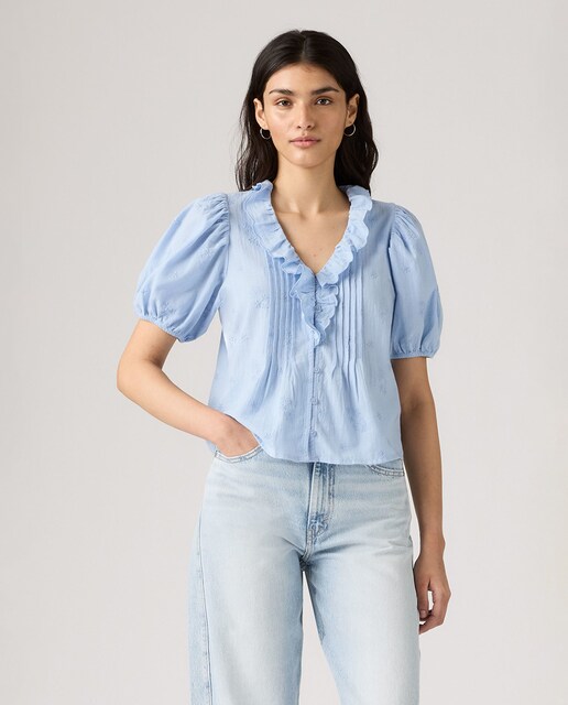 Imagen 0 de Blusa de mujer de manga corta