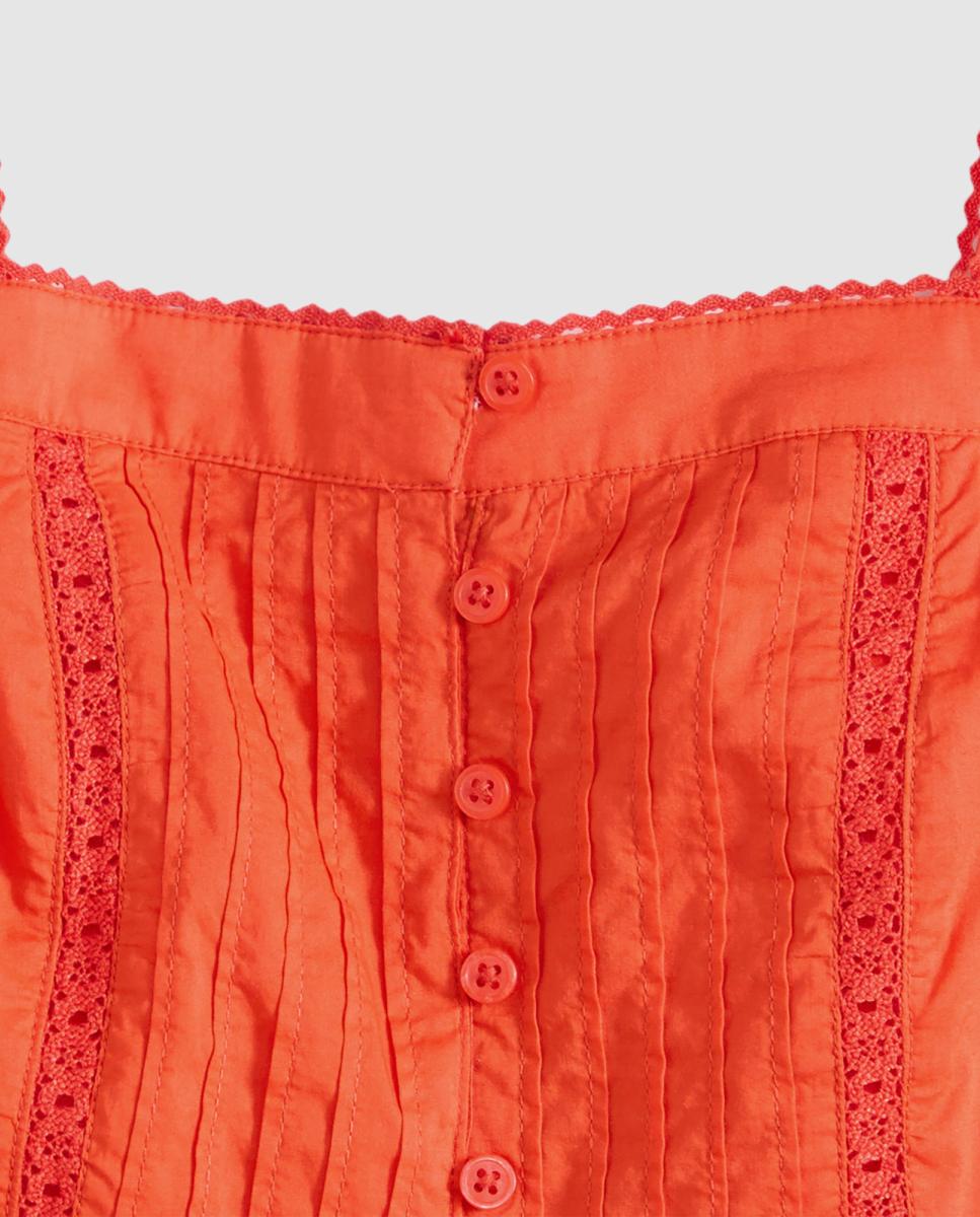 Top com alças Vermelho-6