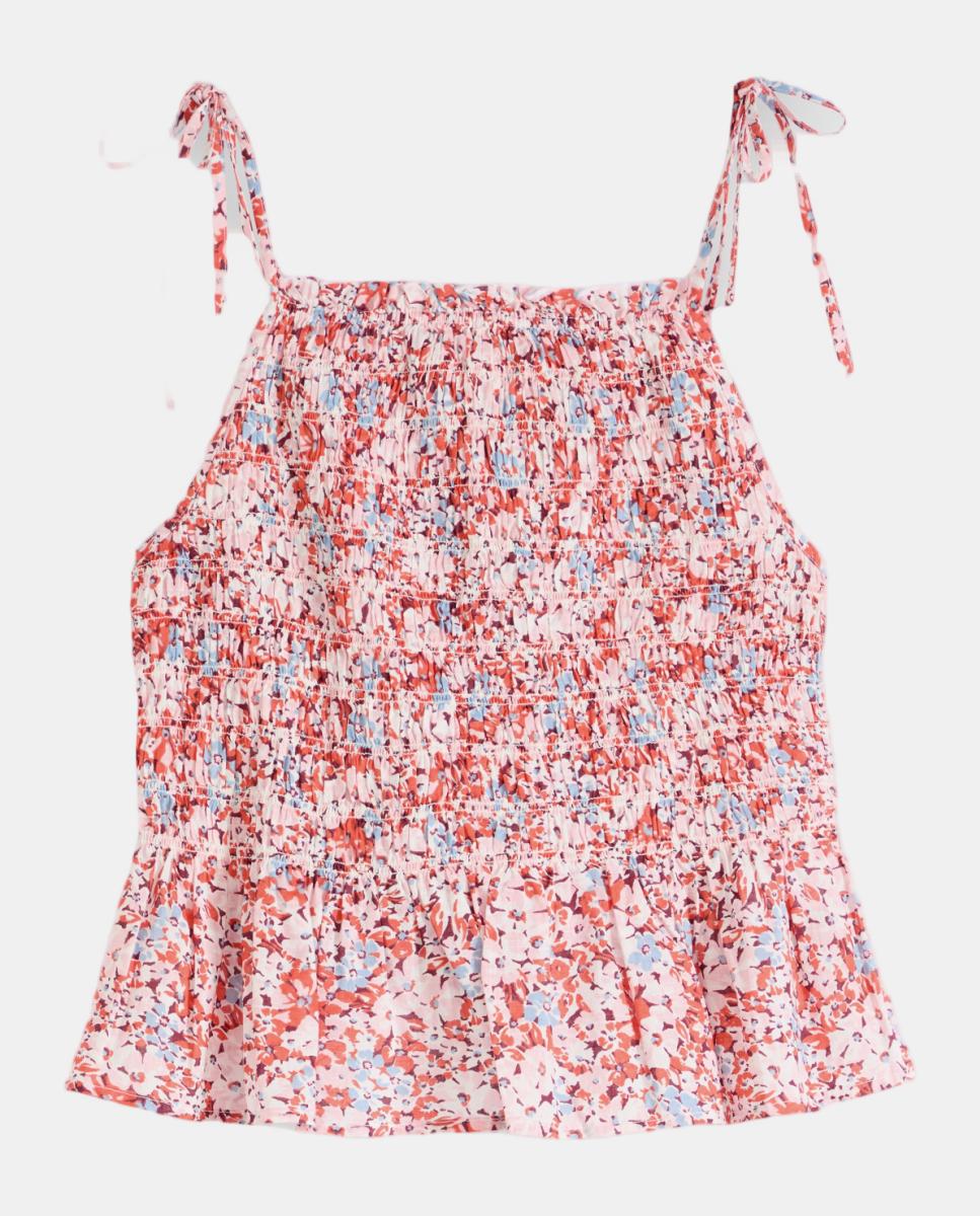 Top com alças Multicolor-5
