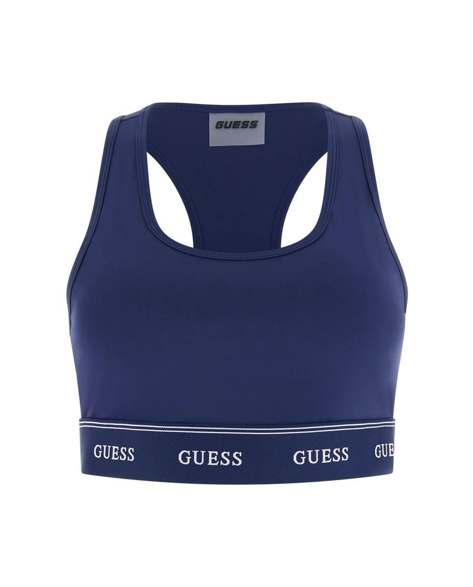 Soutien desportivo de mulher Azul-4