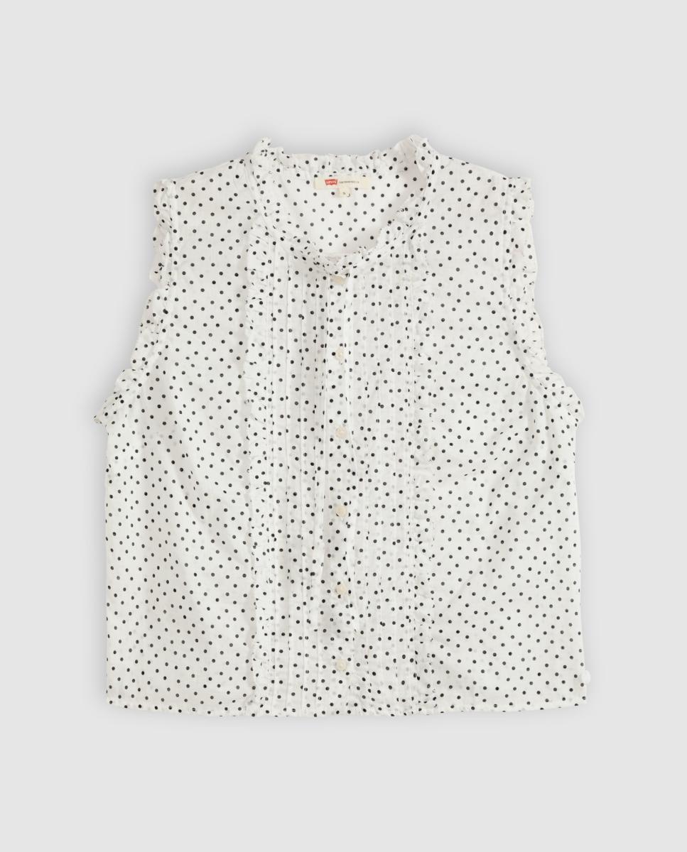 Blusa de mujer sin mangas - Levi's - Crema Crema-5