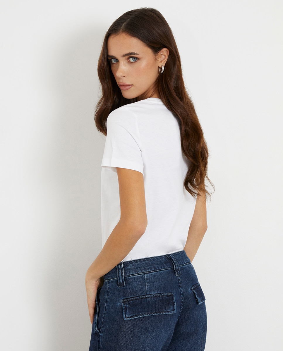 T-shirt Básica Branco-2