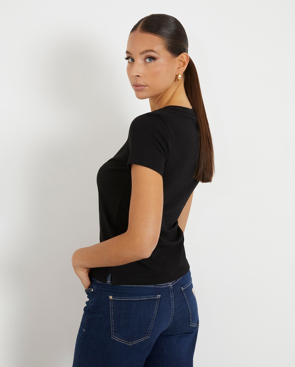 T-shirt Básica Preto-2