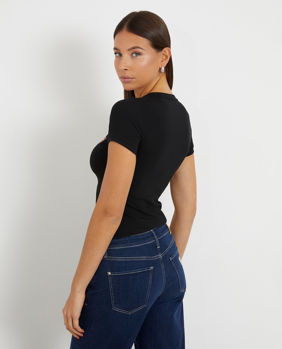 T-shirt Básica Preto-2