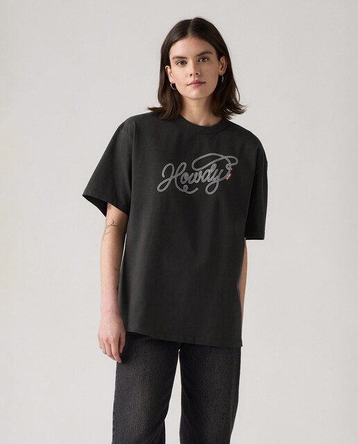 Imagen 0 de Camiseta de mujer de manga corta cuello redondo